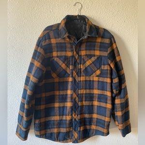 Element Brand Flannel Jacket Men’s Size Large